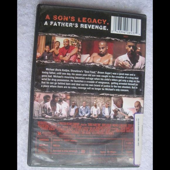 Doing Hard Time Boris Kodjoe Into Prison for Revenge DVD Movie Bundle for $3 - Picture 2 of 5